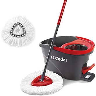 O-Cedar Easywring Microfiber Spin Mop & Bucket 