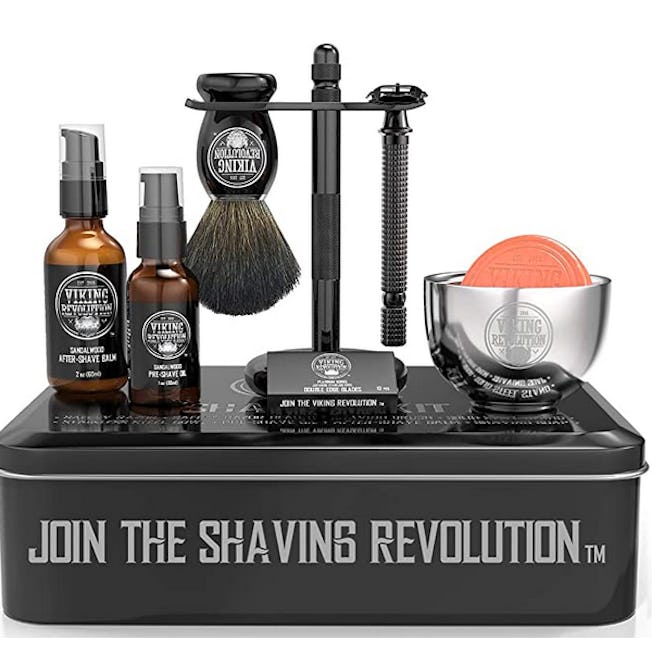 Luxury Safety Razor Shaving Kit