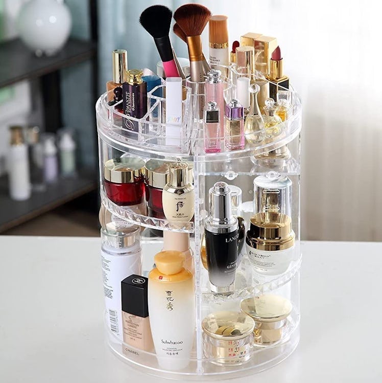 AmeiTech 360° Rotating Makeup Organizer 