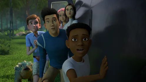 The Camp Cretaceous cast via the Netflix press site