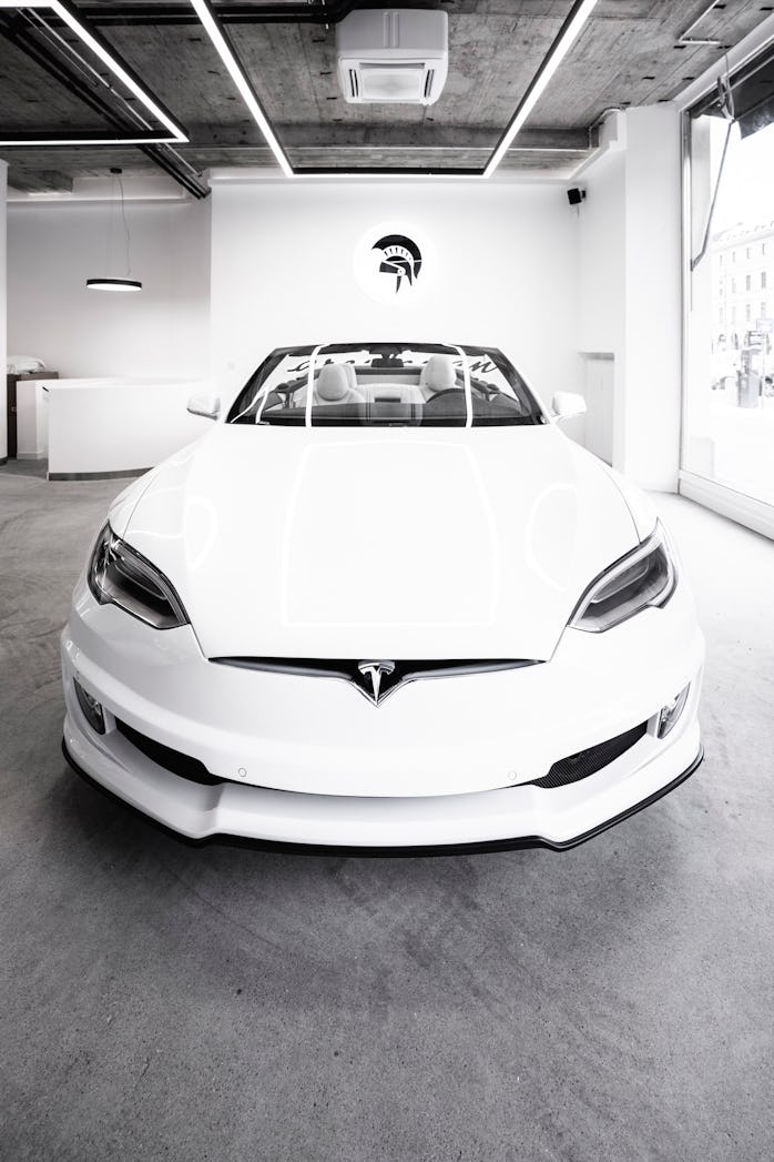 Ares Design converted a Tesla Model S into a convertible.