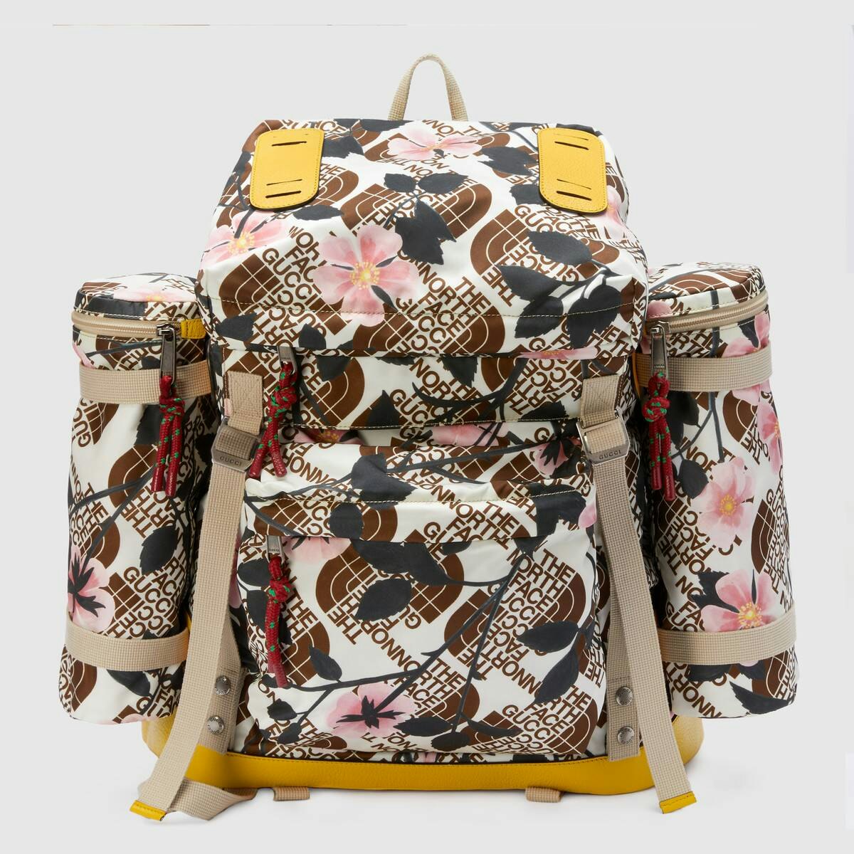 north face backpack floral