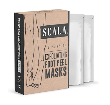 Scala Exfoliating Foot Peel Masks (2 Pairs)
