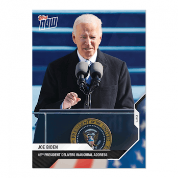 Joe Biden Topps Trading Card