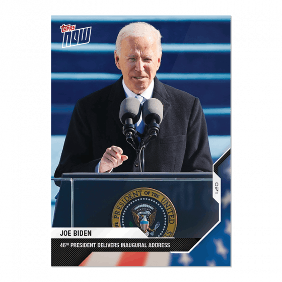 Joe Biden Topps Trading Card