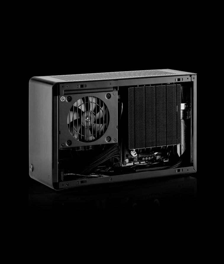 A small-form-factor PC case.
