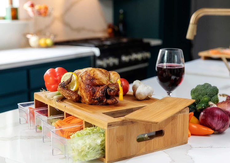 BAMBOO LAND Food Prep Cutting Board