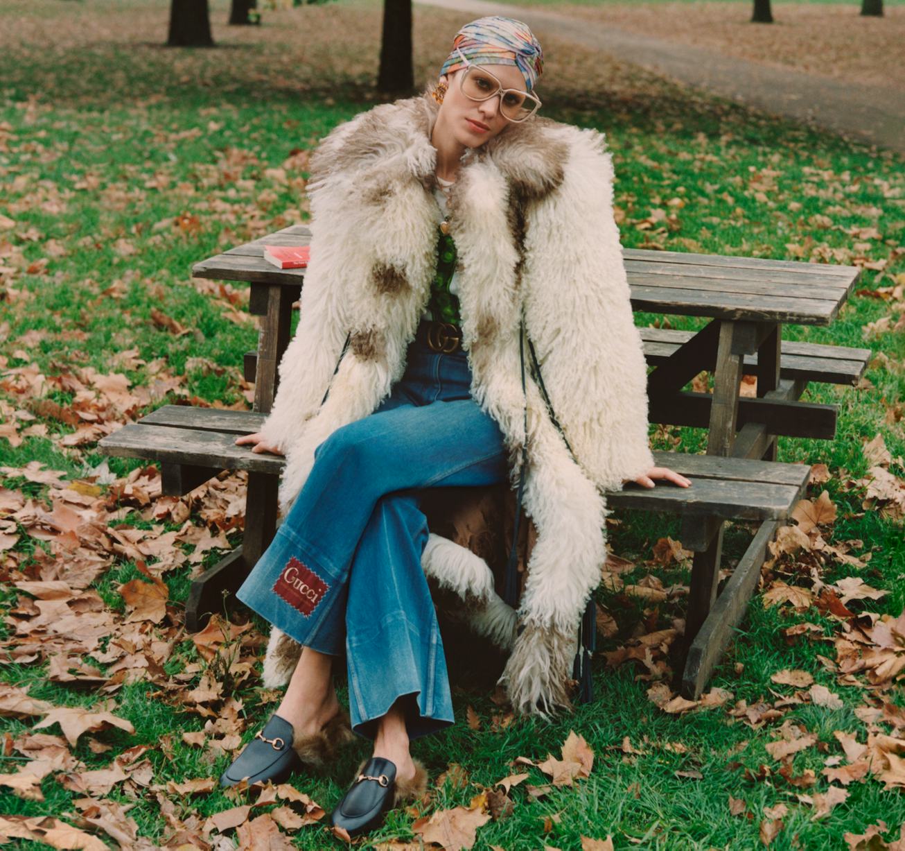 Alexa Chung Stars In Gucci's 'Winter In The Park' Campaign With Vanessa ...