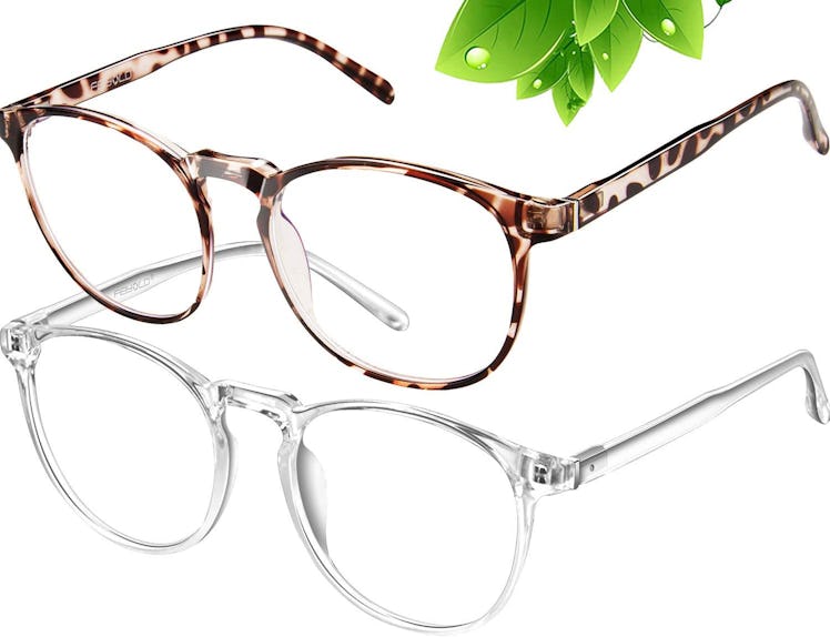 FEIYOLD Blue Light Blocking Glasses (2-Pack)