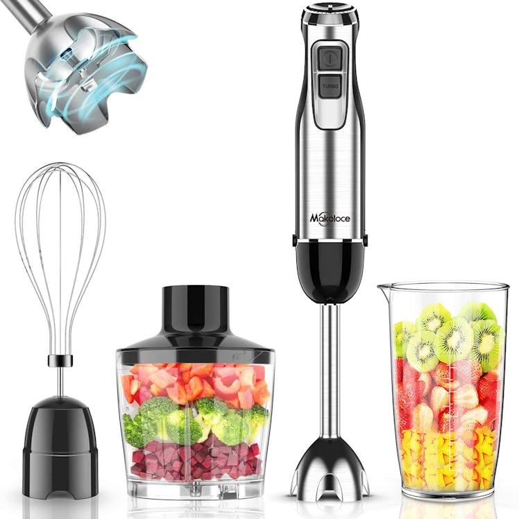 Makoloce 4-in-1 Handheld Blender