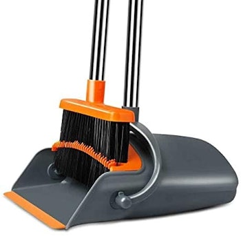 Chouqing Self-Cleaning  Dust Pan and Broom