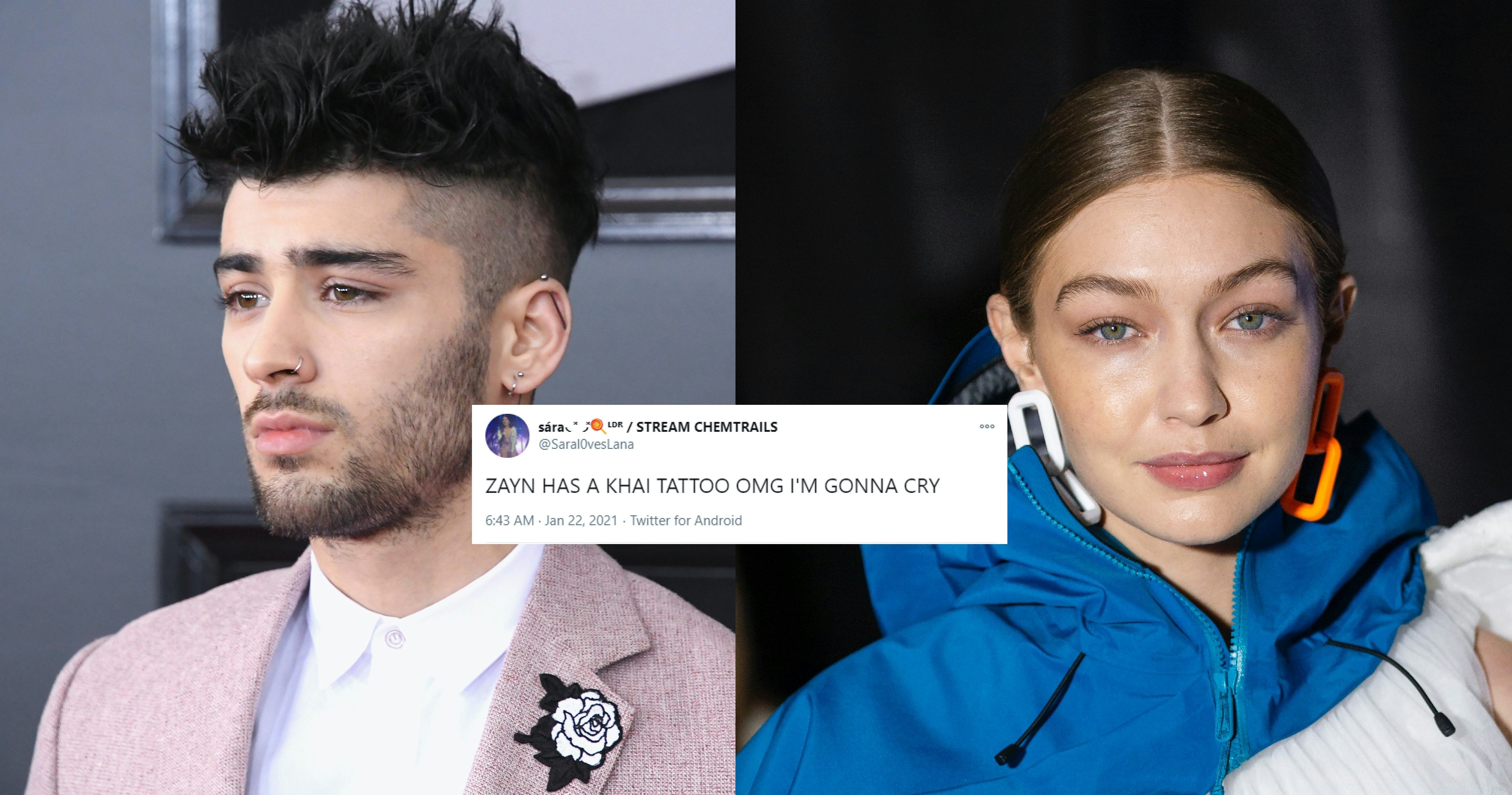 Zayn Malik S Tattoo Of Baby Khai S Name Was Hiding In Plain Sight All Along