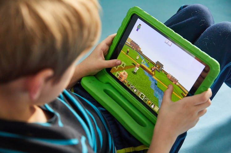 minecraft kid ipad screentime