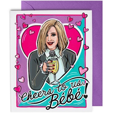 Cheers to Us, Bebe! Card