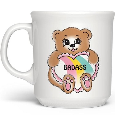 Badass Bear Porcelain Coffee Mug
