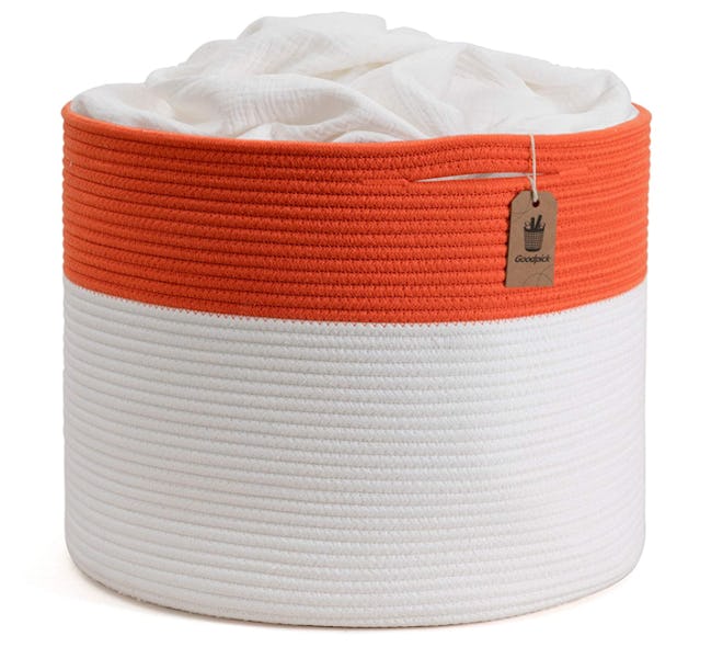 Goodpick Large Cotton Rope Basket