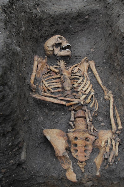 cambridge skeleton from medieval england