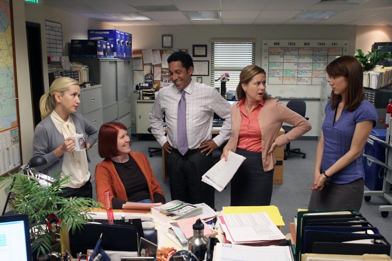 Photo of 'The Office' cast. Photo via Peacock/NBC