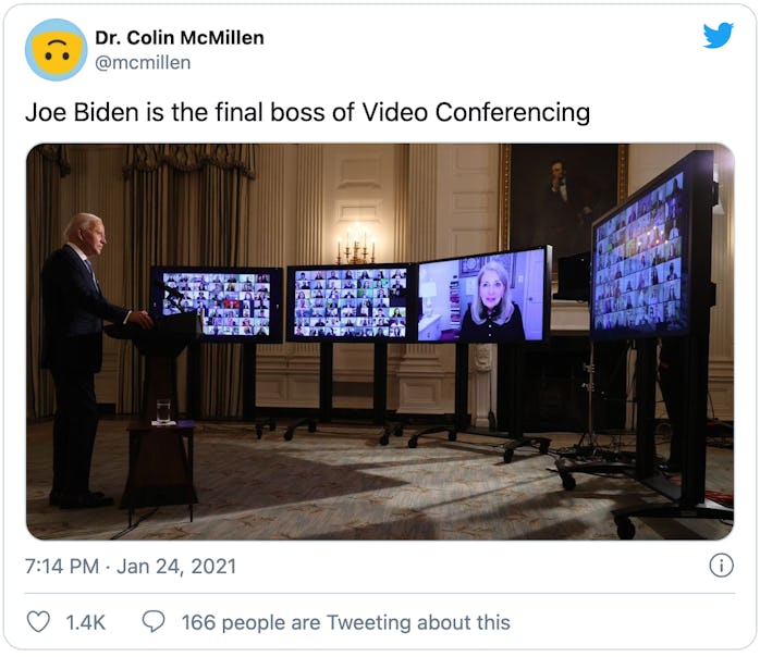 Biden Zoom conference