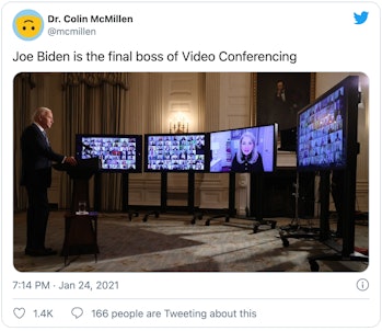 Biden Zoom conference