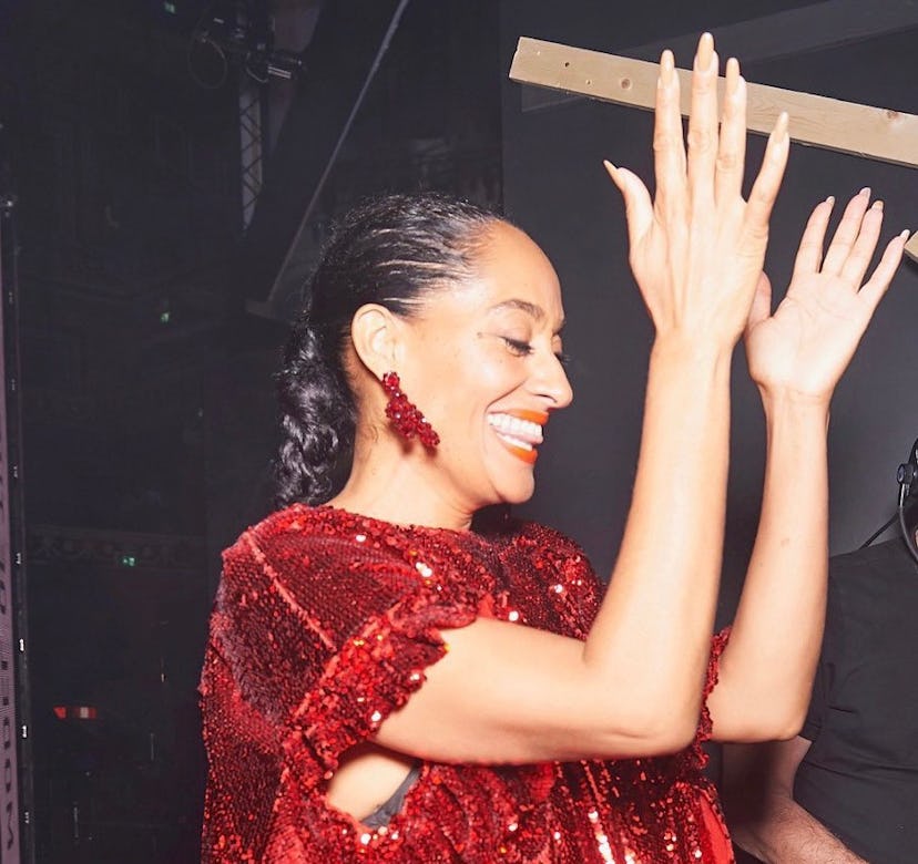 Tracee Ellis Ross's new makeup look.