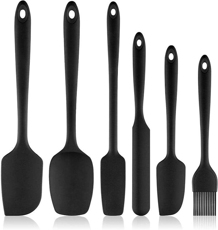 REEVOO Silicone Spatula Set (6 Pieces)