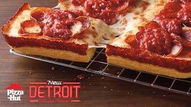 Here's what's in Pizza Hut's Detroit Style Pizza.