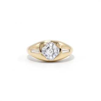 Asscher Cut Engagement Ring (Price Upon Request)