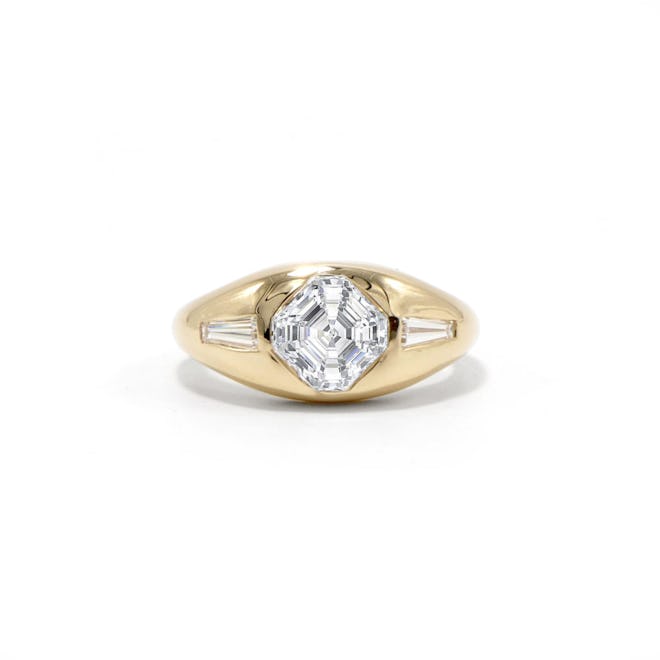 Asscher Cut Engagement Ring (Price Upon Request)