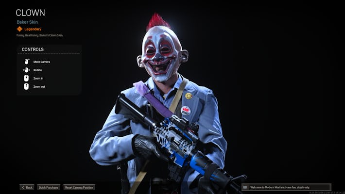 'warzone' Clown Skin: How To Get The 