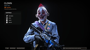The Clown skin in Call of Duty: Warzone