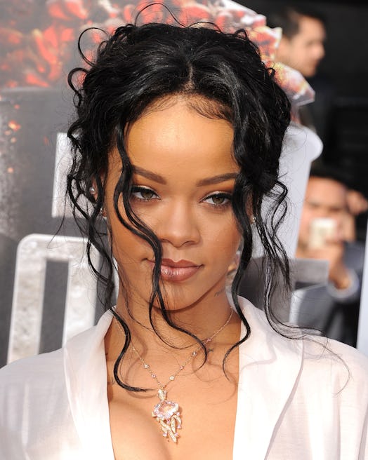 Rihanna at the MTV Movie Awards in 2014.