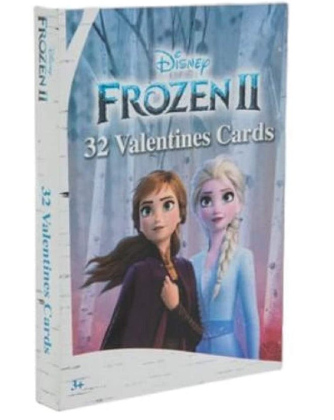 Disney Frozen 2 Kids Valentines Classroom Exchange Cards 32 CT