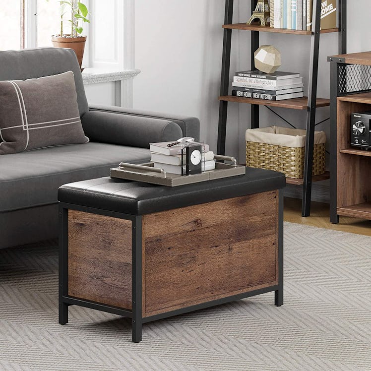 VASAGLE Storage Bench Ottoman