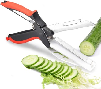  Aesmillion Clever Food Choppers With Built-in Cutting Board