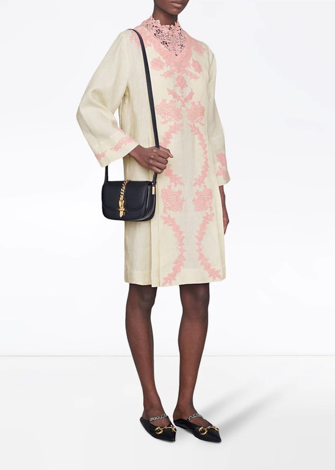 Gucci Lace Kaftan Dress