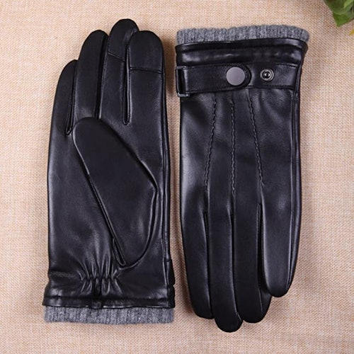 WARMEN Leather Gloves