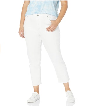 The Drop Women's Audrey High-Rise Straight Fit Button-Fly Jean