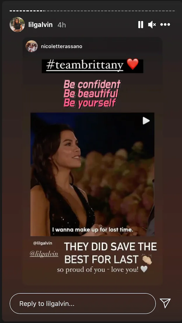 Brittany Galvin Reacted To 'The Bachelor' Rumors By Taking A Social