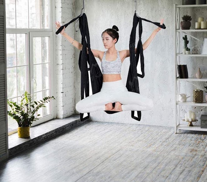 HI SUYI Anti-Gravity Aerial Yoga Hammock