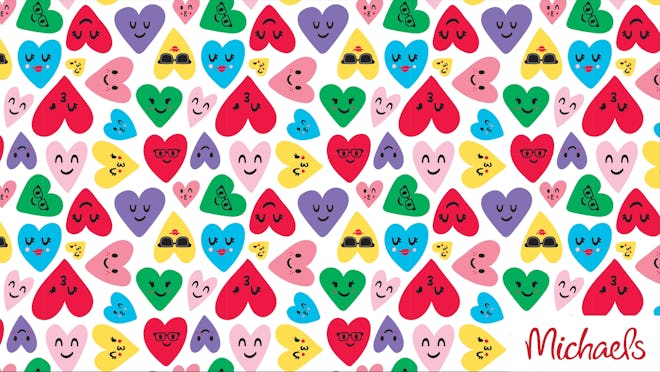 Illustrated Heart Background