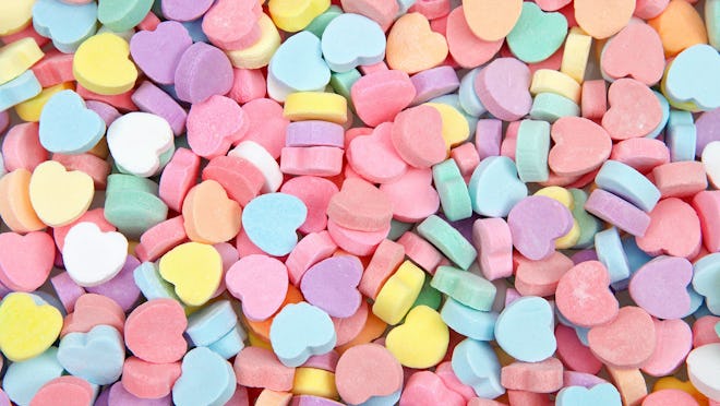 Candy Heart Background