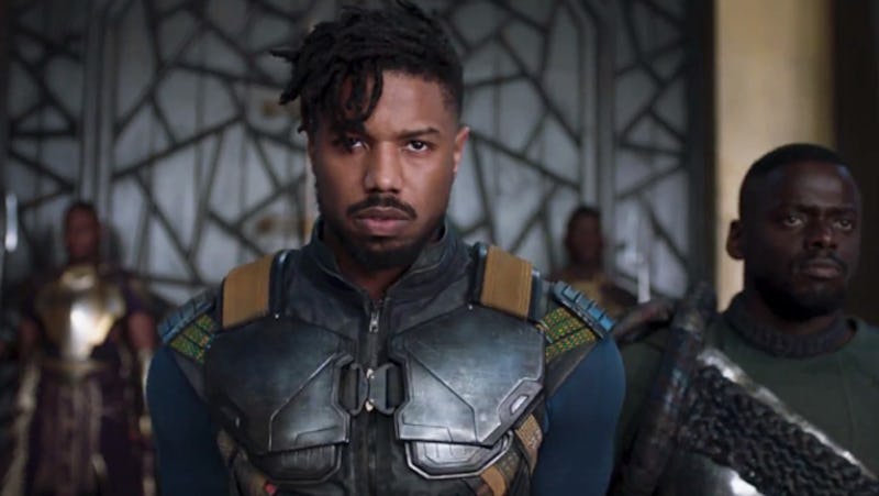 Michael B. Jordan as Killmonger in 'Black Panther