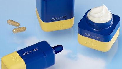 Products from new beauty and wellness brand Ace of Air.