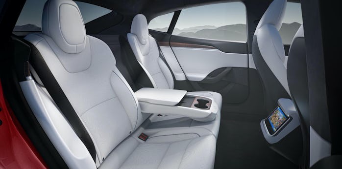 Tesla Model S interior