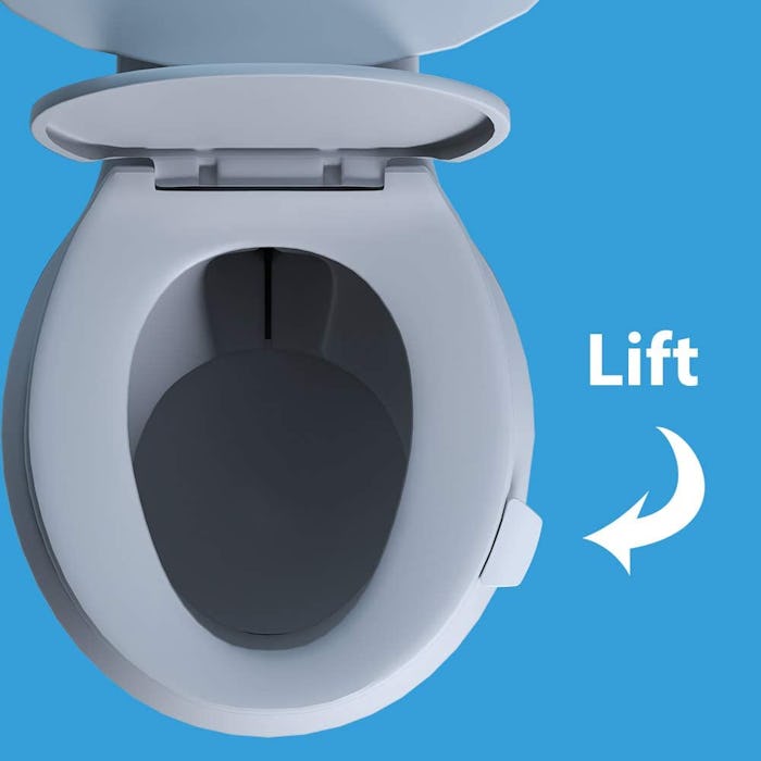 Lifty Loo Antimicrobial Toilet Seat Handle & Lid Lifter (2-Pack)