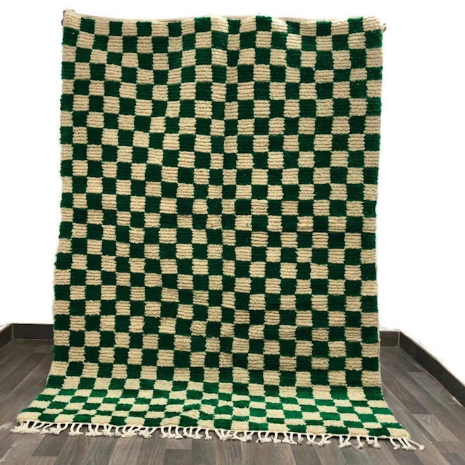 Bohemian Checkered 2.5x5 Rug
