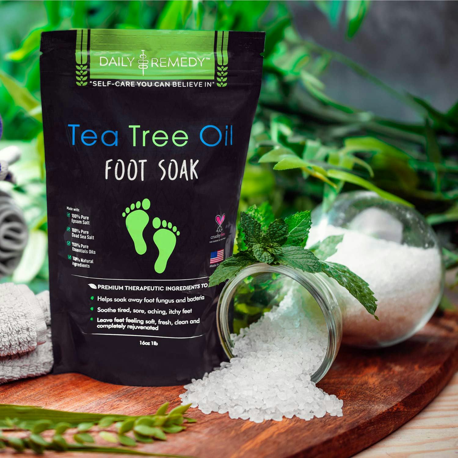 DAILY REMEDY Tea Tree Oil Foot Soak