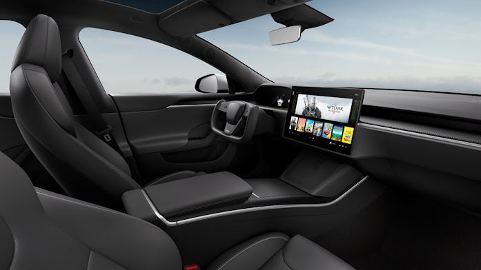 Tesla Model S Interior 2021