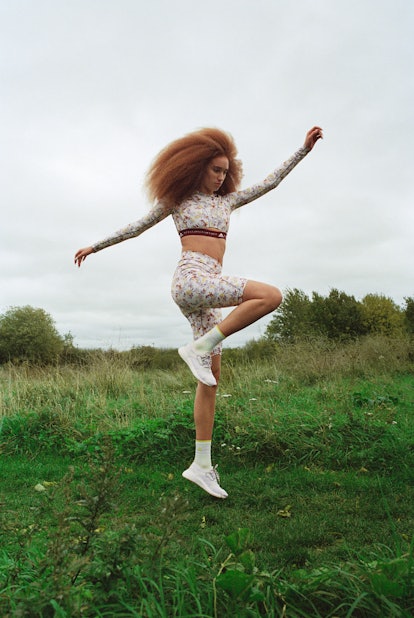 Georgia Moot in adidas by Stella McCartney's Spring/Summer 2021 Campaign.